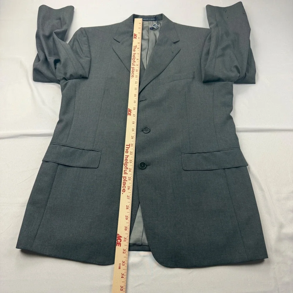 NWT Daniel Cremieux Blazer Mens 40R Grey Loro Piana Wool 3-Button‎ Sport Coat